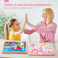 Hahaland Puzzles For Kids Ages 4-6 - 3 Pack Of 24 Piece Wooden Puzzles For Toddlers 3-5 - 3 Year Old Girl Gifts - 4 Year Old Girl Birthday Gifts - Unicorns, Mermaid, Princess