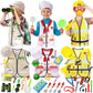 Deekin 3 Sets Kids Dress Up and Pretend Clothes with Plastic Toys for Toddler 3-7 Ages  Role Play Construction Worker  Chef  Explorer Dress Up Vest for Boys Girls Costumes Accessories Play