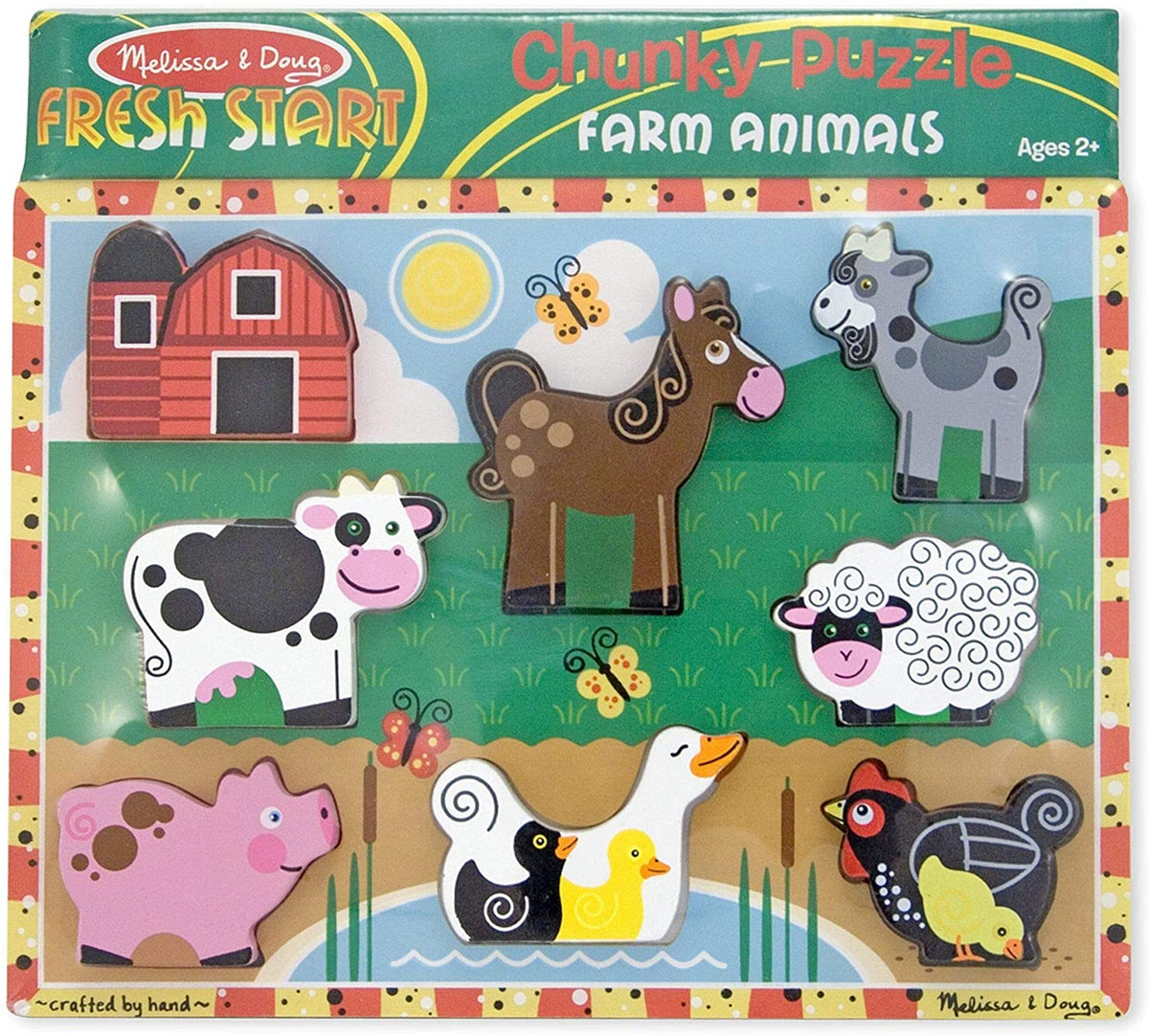 Farm Life Lifelike Pieces Puzzle