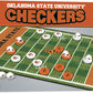 Masterpieces Ncaa Oklahoma State Cowboys, Checkers Board Game, For Ages 6+