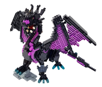 Nanoblock - Animal Deluxe - Dragon, Sights To See Series