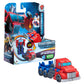 Transformers 1-Step Flip Changer Optimus Prime Action Figure, 4-Inch Multicolor Robot Toy for Ages 6 and Up, Model F6716