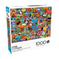 Buffalo Games - Lewis T Johnson - Suitcase Stickers - 1000 Piece Jigsaw Puzzle For Adults -Challenging Puzzle Perfect For Game Nights - Finished Size Is 26.75 X 19.75