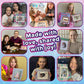 Purple Ladybug Kids Picture Frame Mosaic Kit - Fun Arts & Crafts Gift For Girls 6-12, Great For Birthdays, Valentine'S & Easter