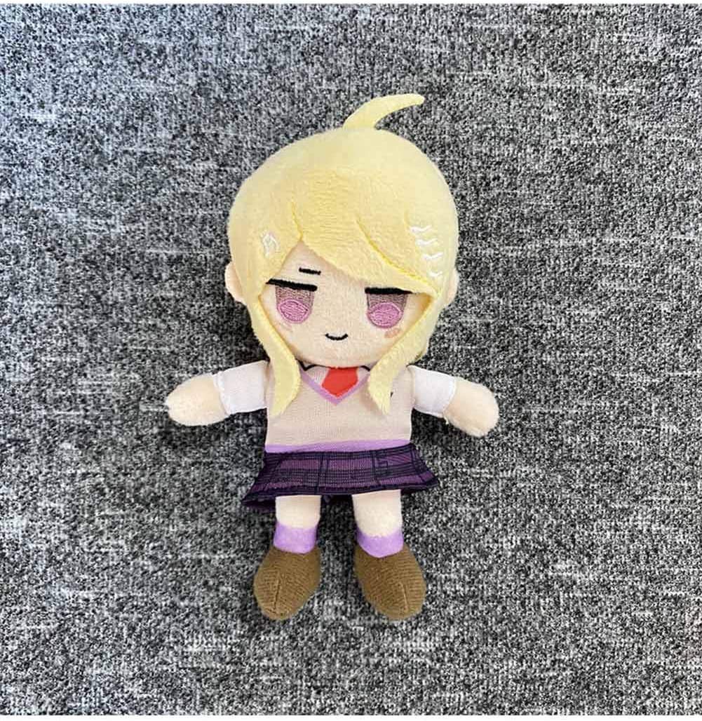Groydbna Anime Plush Doll Cosplay Plushie Figure Cute Stuffed Keychain,(Kaede Akamatsu)