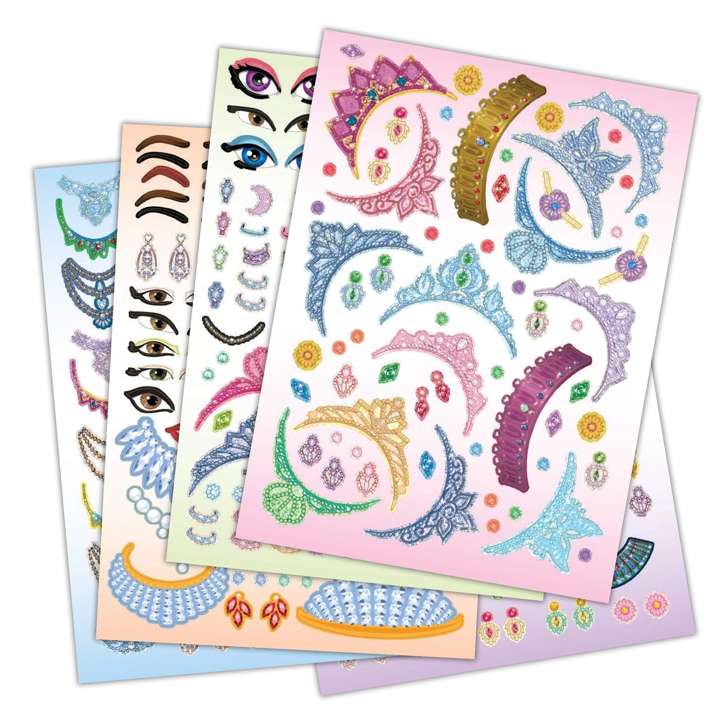 Bendon Create-A-Face Sticker Pad (Princess)