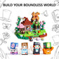 GobiDex 100PCS Magnetic Blocks Building Toys for 3+ Years Old Girls Boys, Game-Based Build MagWonder with Sensory Construction S