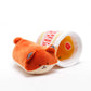 Anirollz Stuffed Animal Plush Toy - Official Nissin Cup Noodle Roll Blanket Outfitz Doll |Soft, Squishy, Warm, Cute, Comfort, Safe| Pillow With Fox - Birthday Decorations Gift 6' Foxiroll