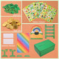 EnriQ Leprechaun Trap Kit St Patrick s Day Decoration Craft Activity DIY Set Up Traps to Catch Elves During St Patricks Day for