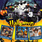 Halloween Party Favors Toys For Kids, Halloween 12 Pieces Building Blocks Toy Gift With Ghost Witch Cat Pumpkin Haunted Mini Cut