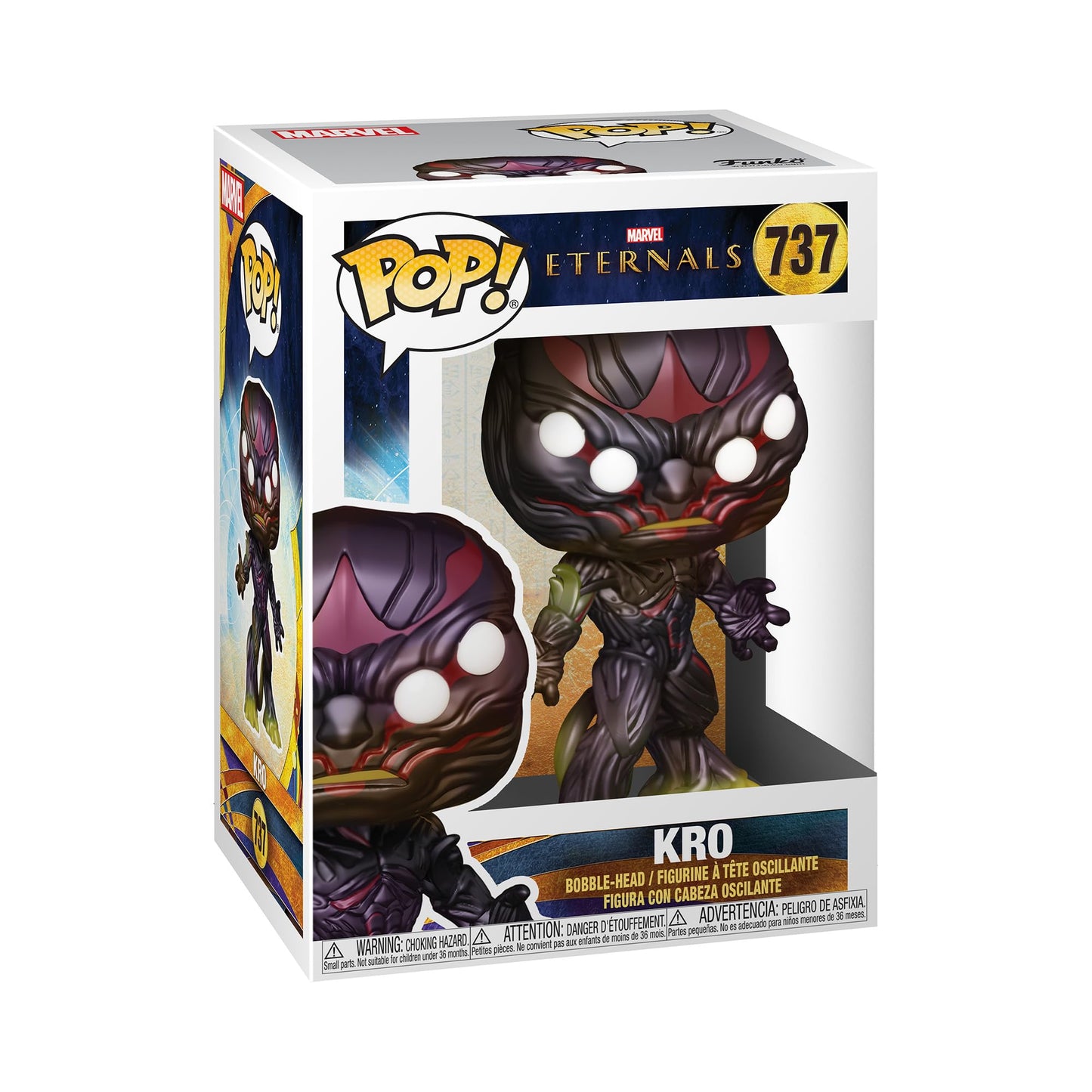 Funko Pop Pop! Marvel: Eternals - Kro Sack Lunch- Pop 11 Multicolor Standard