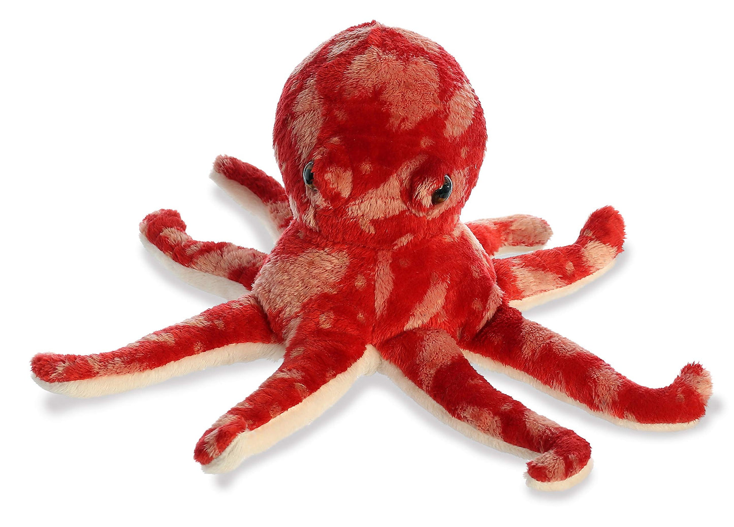Aurora® Mini Flopsie™ Pacy Octopus™ Stuffed Animal, 8 Inches, Red, Polyester, Model 31763, Multi-Color