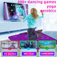 Yrprsodf Dance Mat For Kids And Adults, Dance Mat Tv Game For Kids,Musical Dancing Mats For Girls With Camera Ar Game,Christmas Birthday Gifts For Girls & Boys,Pur-Ple