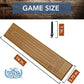 We Games Classic Cribbage Board Set, 2 Track Solid Oak Wood Board With Metal Pegs, Family Games, Living Room Decor, Travel Games, Outdoor Games, Birthday Gifts, 2 Player Games, Bar Games, Card Games