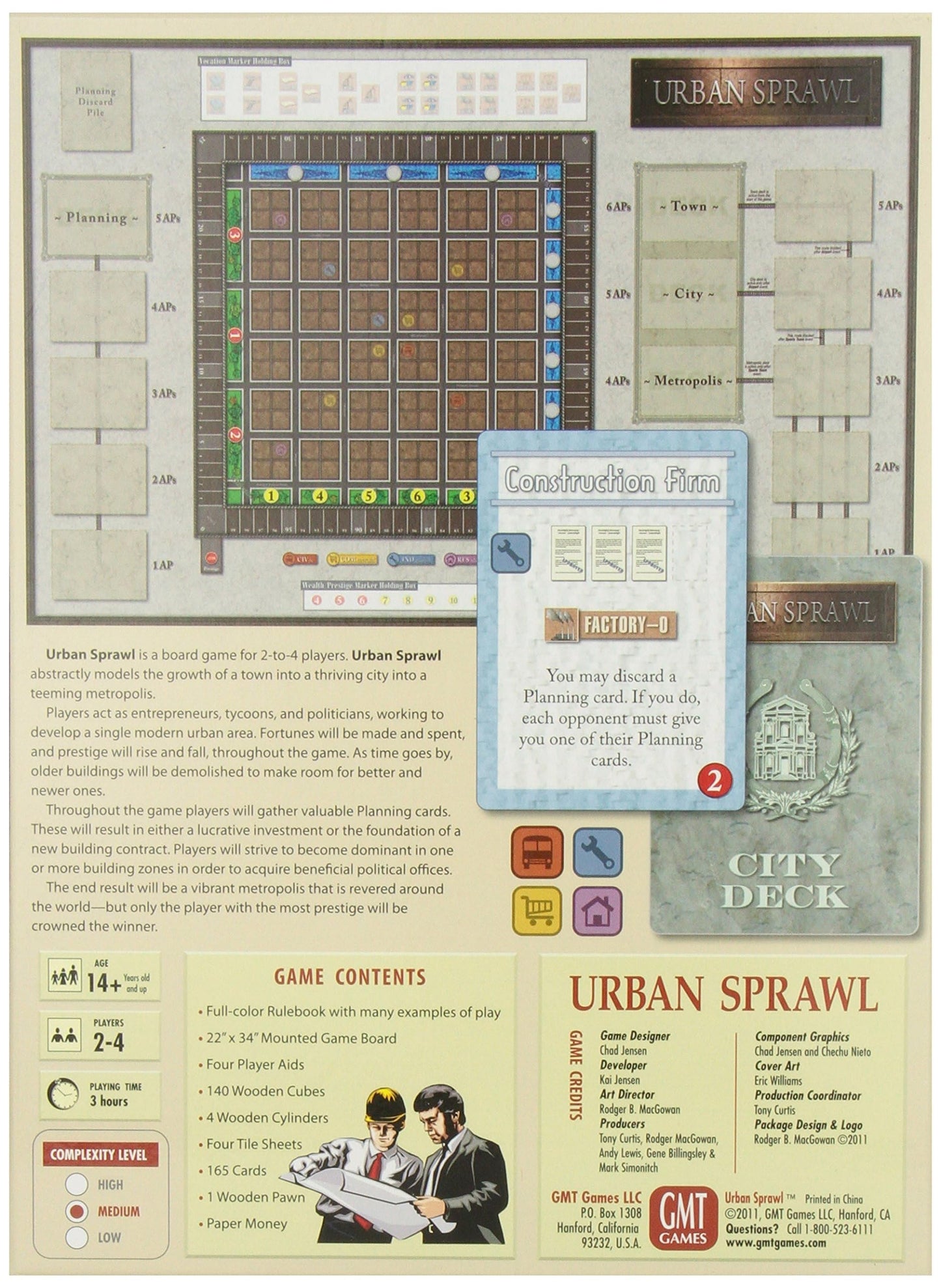 Gmt Games Urban Sprawl