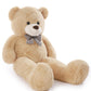 Poutmac Big Teddy Bear 4Ft Giant Soft Stuffed Animals Cute Plush Toy For Girlfriend Women Kids For Valentine'S Christmas Birthda