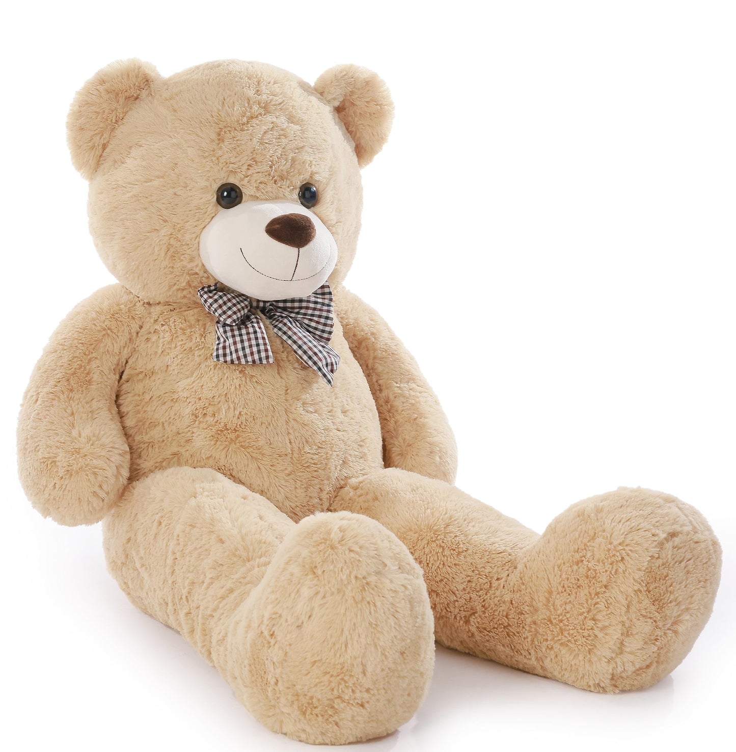 Poutmac Big Teddy Bear 4Ft Giant Soft Stuffed Animals Cute Plush Toy For Girlfriend Women Kids For Valentine'S Christmas Birthda