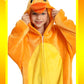 Lonulain Unisex Kids Animal Oneise Pajamas, Boys Girls Flannel Hooded Halloween Cosplay Costume/Homewear/Sleepwear (Duck,11-12 Y
