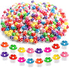 DIYDEC 100pcs Mini Resin Mushroom 8 Colors Small Mushrooms Figures Tiny Resin Mushrooms Plastic Little Miniature Mushrooms Bulk 