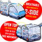 Kids Pop Up Play Tent - Spaceship Indoor Outdoor Rocket Ship Playhouse Tent Games Party Children Foldable Tent Birthday Toy For