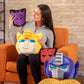 Club Mocchi-Mocchi Transformers Decepticon Plush Toy - 9-Inch Squishy Plush - Purple - T12836