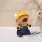 LVQING Capybara DIY Plush Doll can be Worn with a hat/Sweater/Bag. Creative and Ever-Changing Capybara Dolls are Stuffed Animal