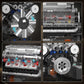 Mould King 10088 V8 Engine Model Kit - 535 Pcs To Build Your Own Mini Engine That Works - Diy Stem Mechanic Engineering Construction For Kids/Teens, Hobby Building Blocks Kit For Adults