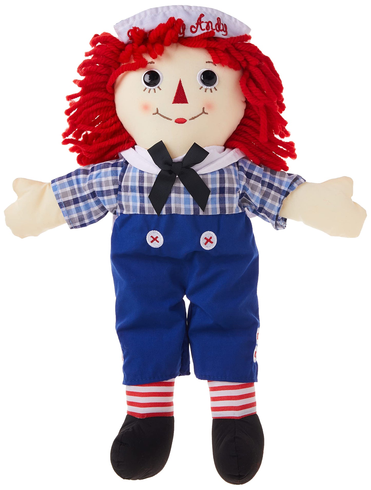 Aurora Timeless Raggedy Ann & Andy Classic Stuffed Animal, 16-Inch, Multicolor, Fabric, Model 15416, Large Size