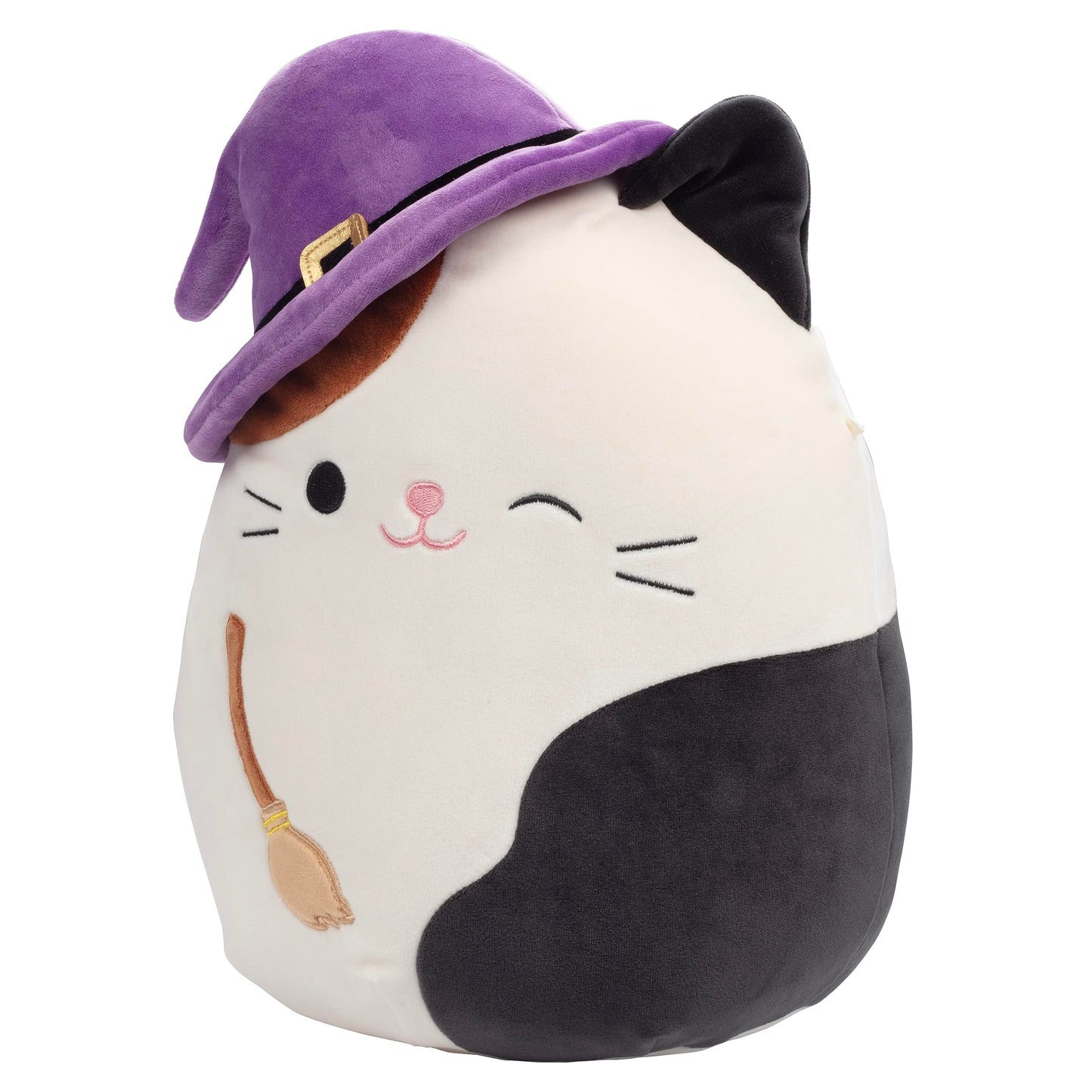 Squishmallows Original 10-Inch Cam The Cat Witch - Official Jazwares Halloween Plush - Collectible Soft & Squishy Kitty Stuffed