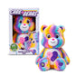 Care Bears 14' Friends Forever Bear Plushie - Tie-Dye Multicolored Made From Recycled Materials! Soft And Huggable! – Good For Girls And Boys, Employees, Collectors, Ages 4+