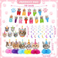 Goyoswa Cat Birthday Party Supplies Cat Birthday Party Decorations, Cat Themed Birthday Party Supplies Includes 1 Birthday Banne