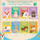 Spakon 48 Pcs Puppy Coloring Books Bulk Mini Dog Coloring Book Dog Themed Activity Pages Puppy Birthday Party Favors for Small P