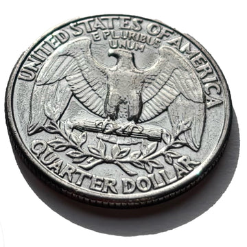 Teds Sterling Magic Genuine US Double Sided Quarter Coins with Instructions for Magic Tricks (1 Coin, Double Heads)