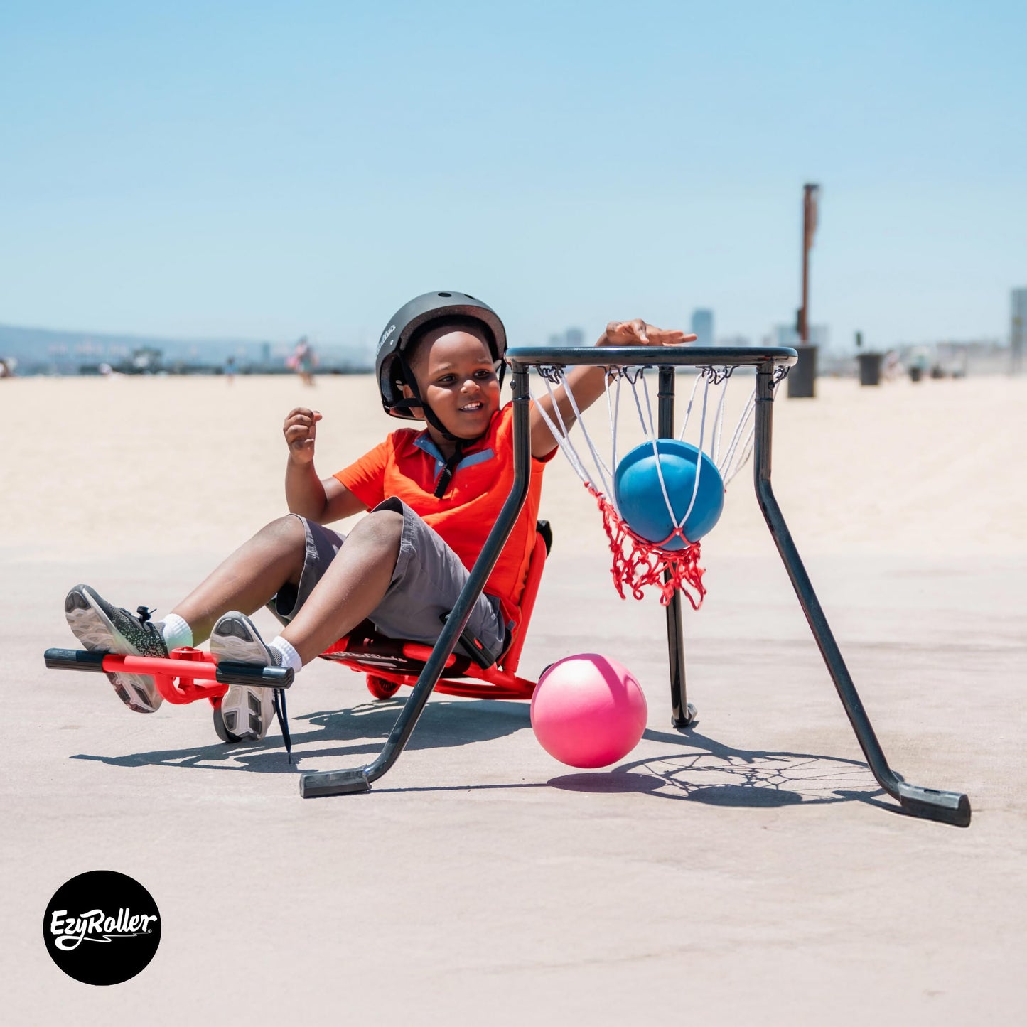 Ezyroller Classic X Ages 4+, 45Lbs - 120Lbs - Red