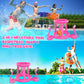Pool Toys Pool Floats Pool Games For Kids Adult, Inflatable Pool Basketball Hoop & Ring Toss Game, 2-In-1 Pool Floating Outdoor