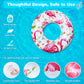 Heysplash Cartoon Swim Ring, Inflatable Durable Round Shaped Flamingo Summer Pool Beach Party Swimming Float Tube Water Fun Swim