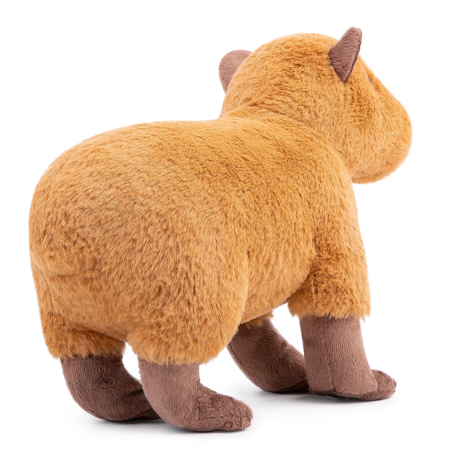Simulation Wild Crawling Capybara Stuffed Animals Plush Toy 13 Long,Soft Toy Plusies For Kids Christmas Birthday