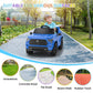 Hetoy Ride On Truck Car 12V Battery Powered Kids Electric Vehicles, Licensed Toyota Kid Cars, Ride On Toys With Remote Control, Spring Suspension, Led Lights, Music, 3 Speeds