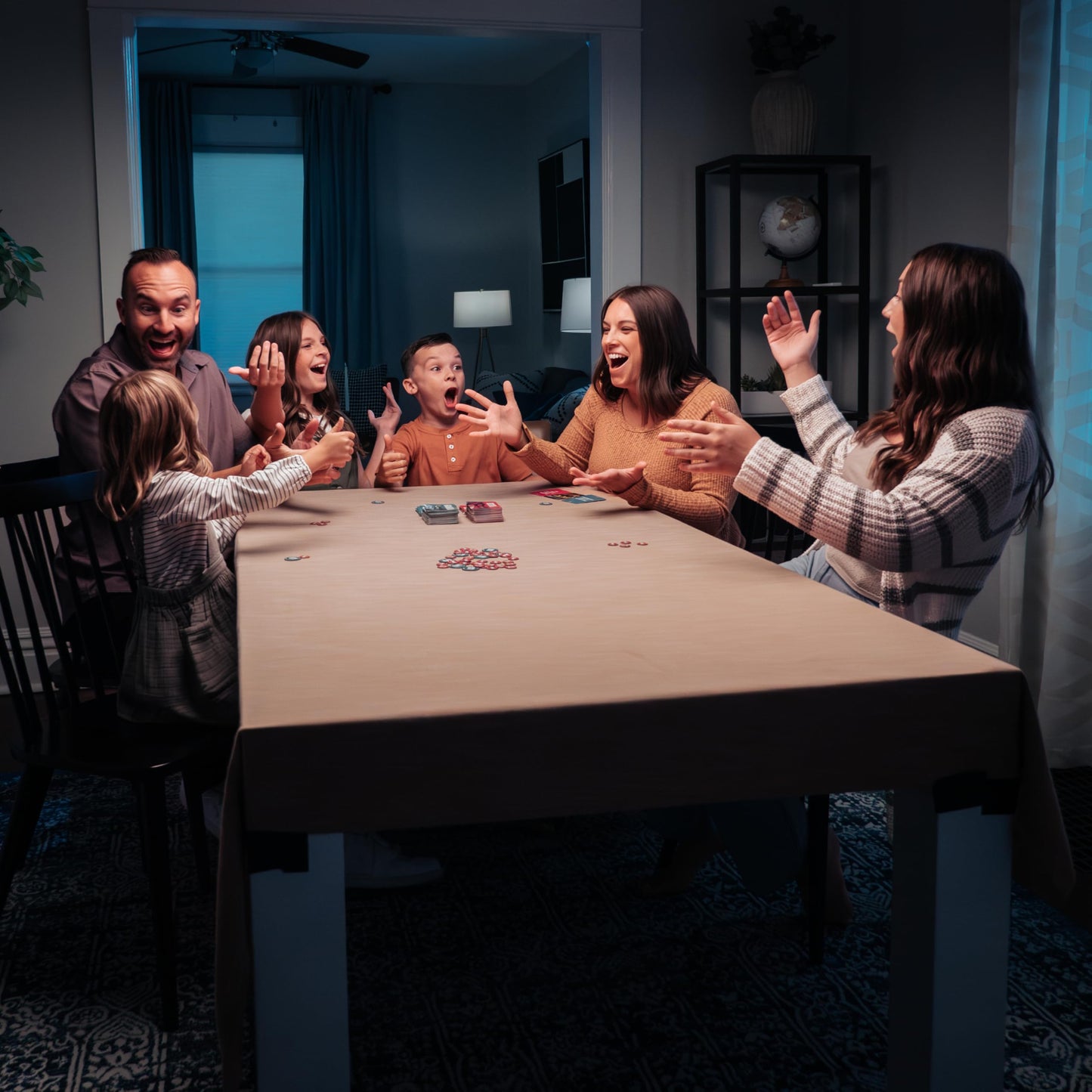 Evil Genie, Party Game Where Players Combine Good Cards with Evil Cards to Grant One Messed Up Wish, Then Guess If The Wish Will