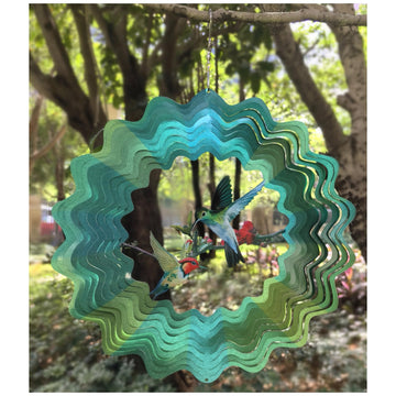 Hummingbird Wind Spinners Hummingbird Gifts For Women/Men Wind Spinner Outdoor Hummmingbird Spinners For Indoor/Outdoor Yard Gar