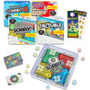Hasbro Gaming Magnetic Game Travel Set For Kids - Bundle With 4 Travel Games In Tin Featuring Connect 4, Sorry, Trouble, Guess W