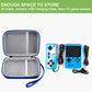 Alkoo Case Compatible With Retro Handheld Game Consoles/ R36S/ Rg353V -Travel Storage Holder Organizer For Game Boy Mini, Retro Mini Players, And More - Black