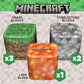 PLAYVIEW Minecraft Inflatable Building Blocks Set, 22x22x22, Vinyl, Model 50900, Kid-Sized, Ideal for Creative Play