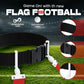 Gameday 2 Player Pop Flag Football Set-Complete W/Flags & Belts (Red)