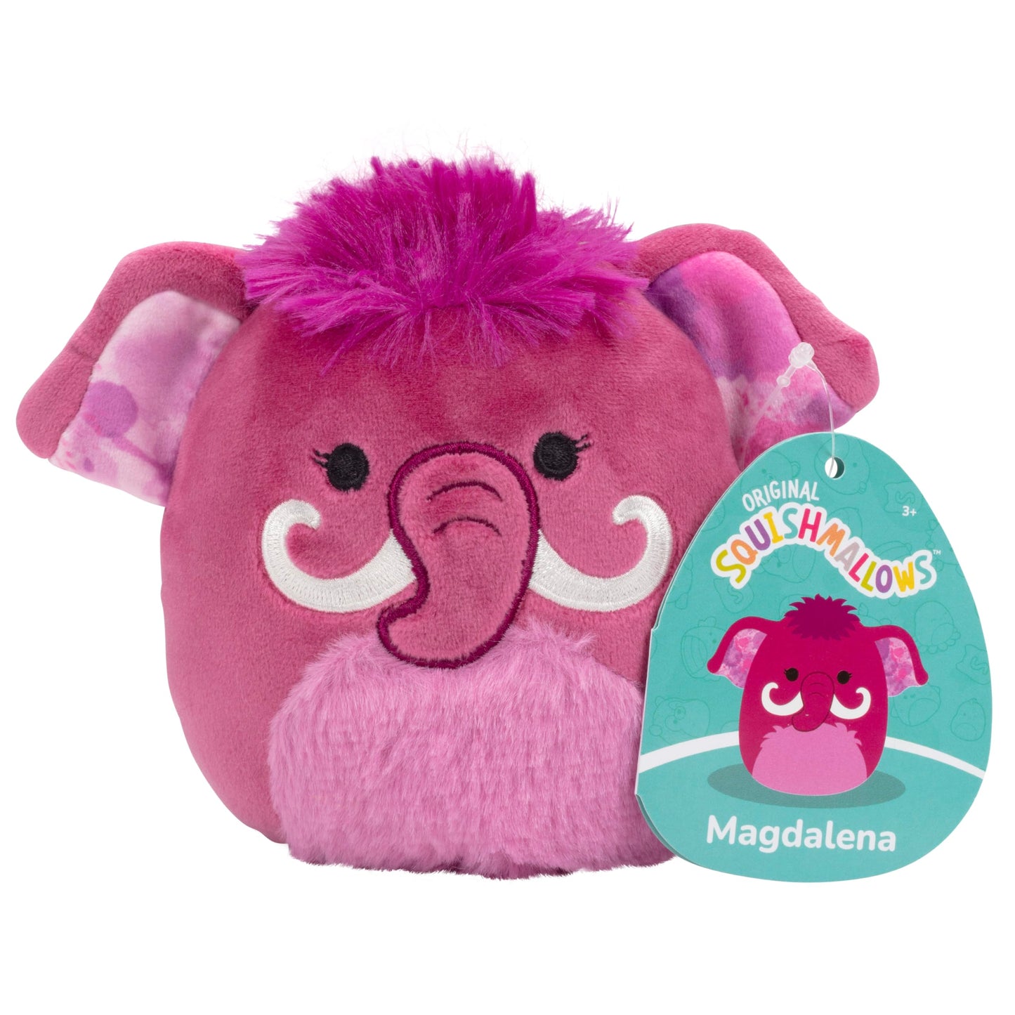 Squishmallows Original 5-Inch Magdalena The Woolly Mammoth - Official Jazwares Little Plush - Collectible Soft & Squishy Mini Stuffed Animal Toy - Add To Your Squad - Gift For Kids, Girls & Boys