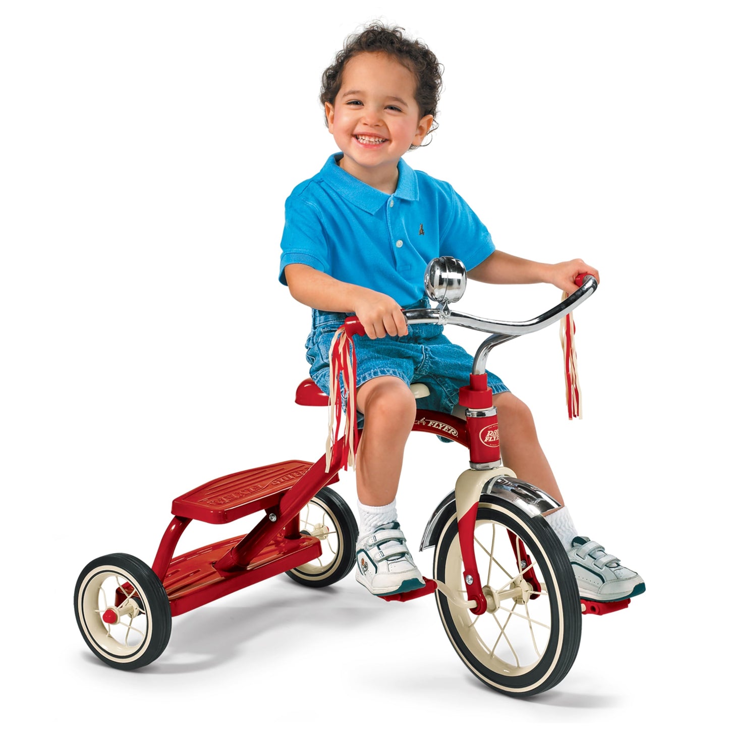Radio Flyer Classic Red Dual Deck Tricycle -Like New