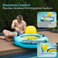 Sunrio 2-Pack River Tubes - Heavy Duty Inflatable Lounger, Green-Yellow, PVC Rafts for Adults, Ideal for Pools, Lakes, and Rivers