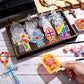 WinnerWhy 30 Sets Cross Suncatchers Window Art Kits, Christian DIY Sun Catchers Bulk Religious Crafts Paint Your Own Cross Windo