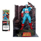 Mcfarlane Toys - Marvel Captain America 1:6Th Scale Posed Figure With Scene & Comic (The Amazing Spider-Man #323)