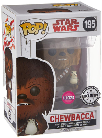 Funko Pop! Star Wars: The Last Jedi - Chewbacca (Flocked) - Fye Exclusive